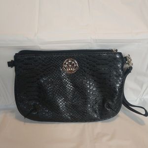 Small black wristlet